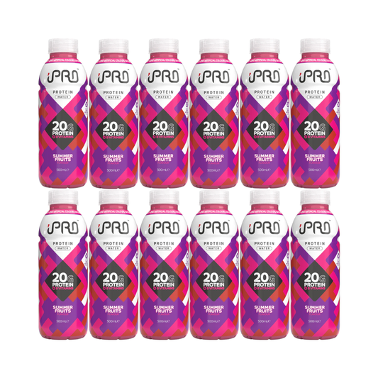 IPRO Hydrate Protein Water 12x500ml Summer Fruits packshot
