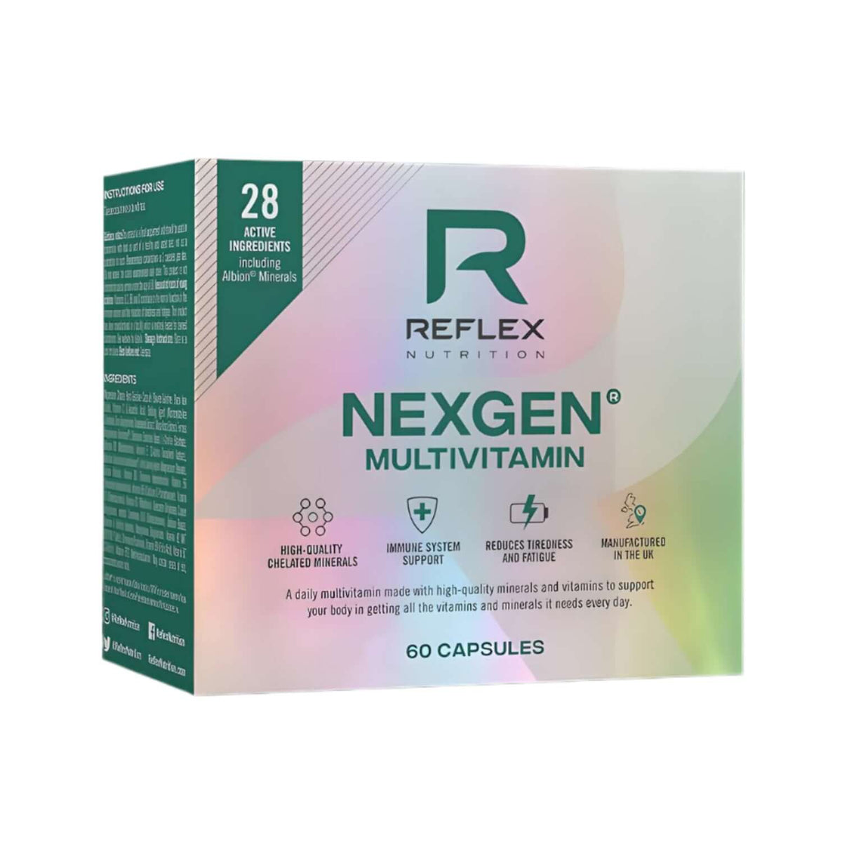 Reflex Nutrition Nexgen 60 Caps packshot