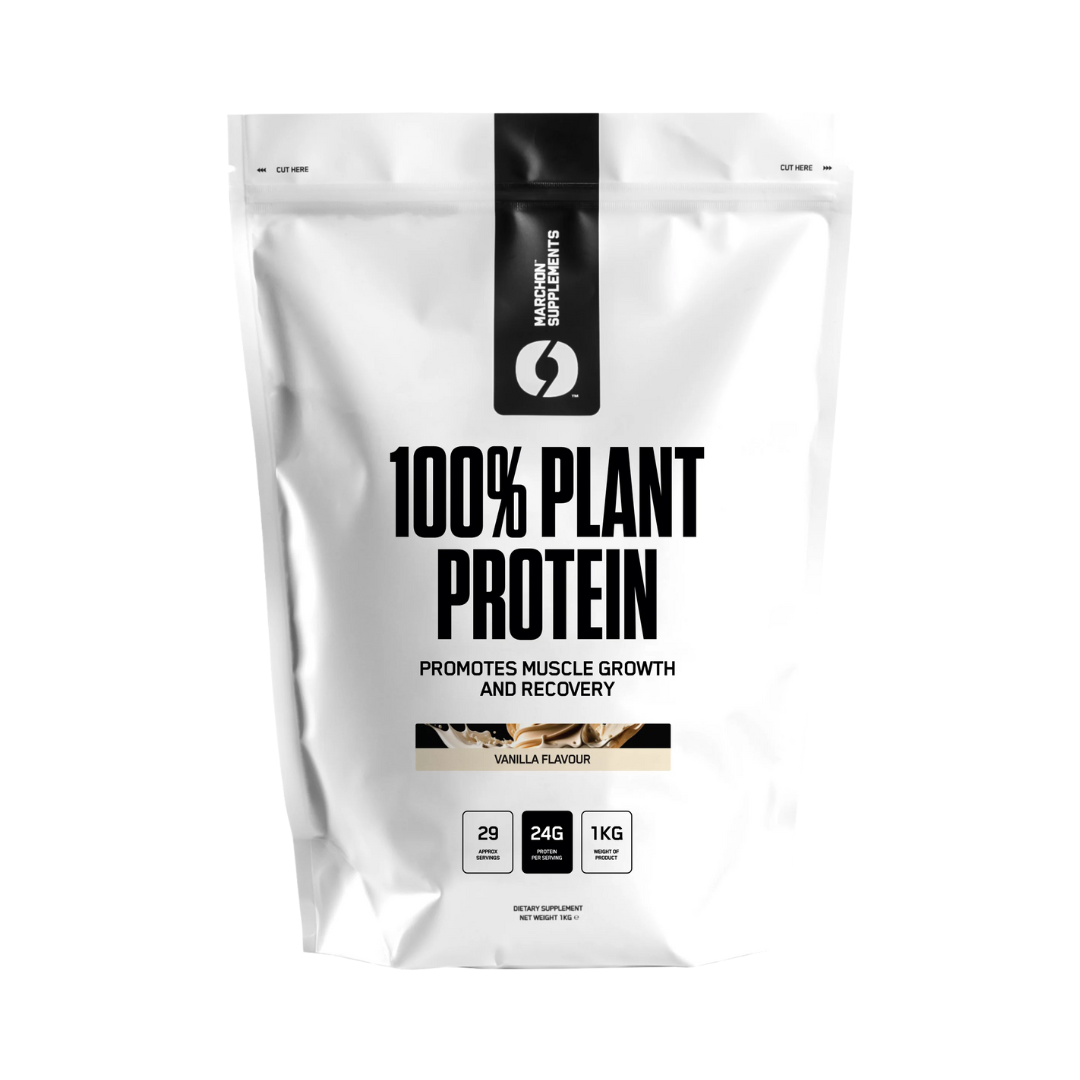 Marchon Supplements 100% Plant Protein 1kg Vanilla packshot