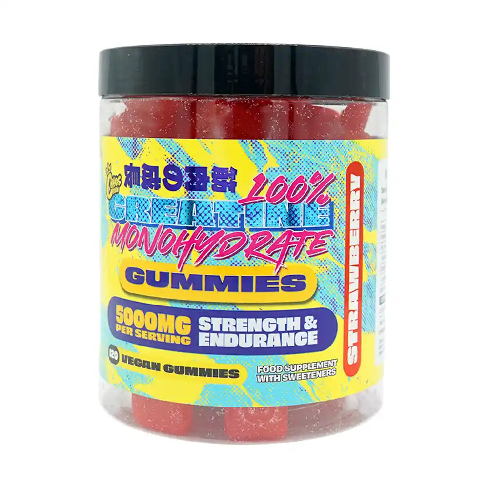 Chaos Crew Creatine Gummies 120Softgels - Strawberry