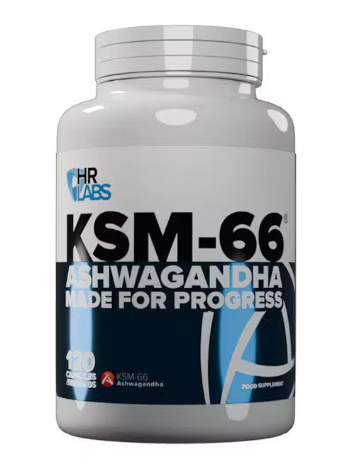 HR Labs KSM-66 Ashwagandha 120Veg Caps packshot