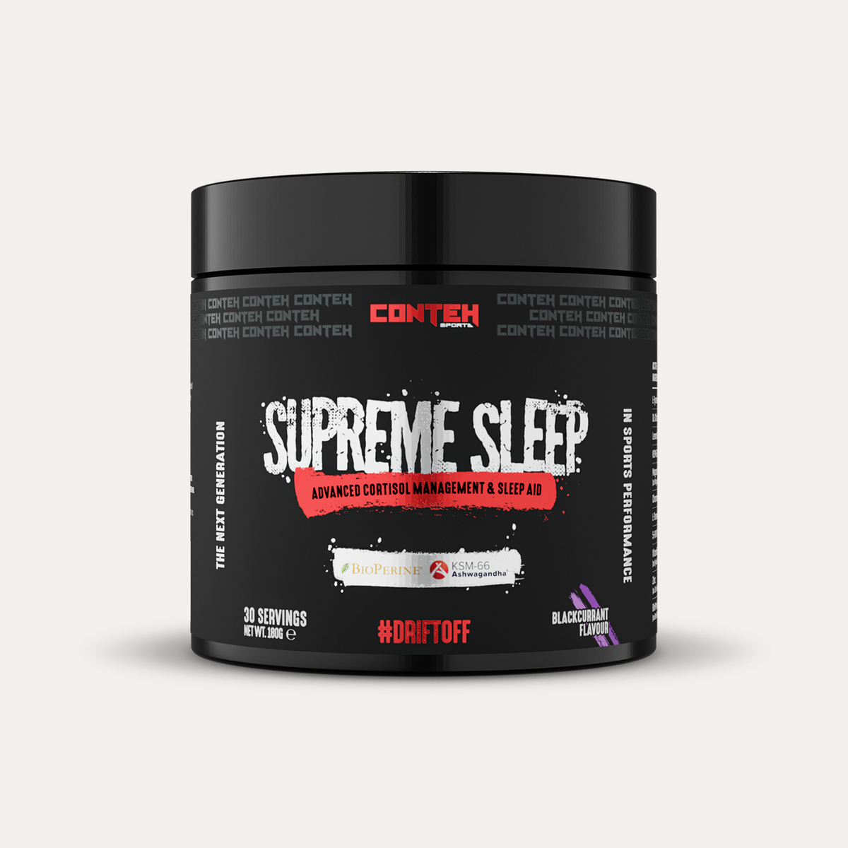 Conteh Sports Supreme Sleep 180g Blackcurrant packshot