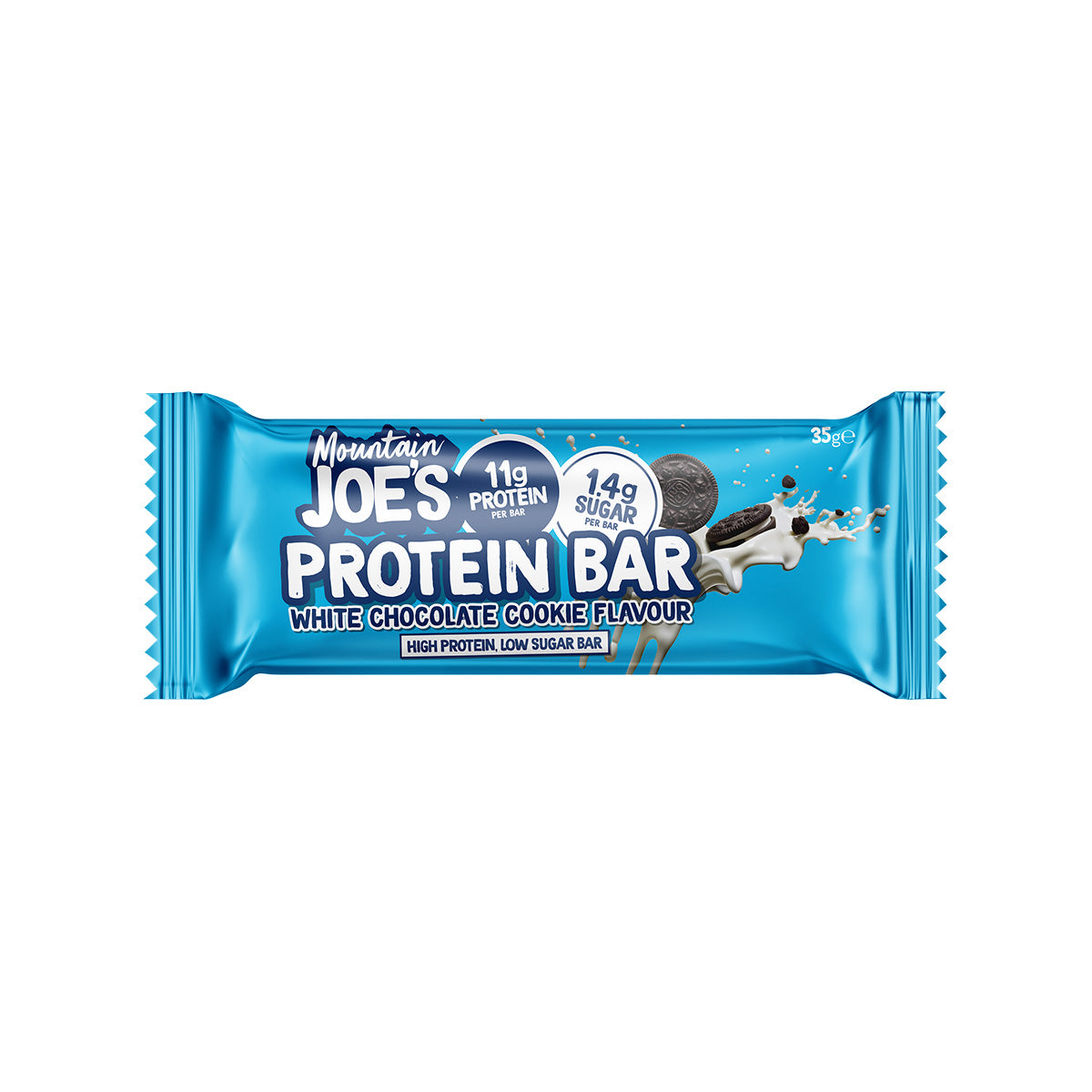 Mountain Joe's Protein Bar 12x35g - White Chocolate Cookie Cream