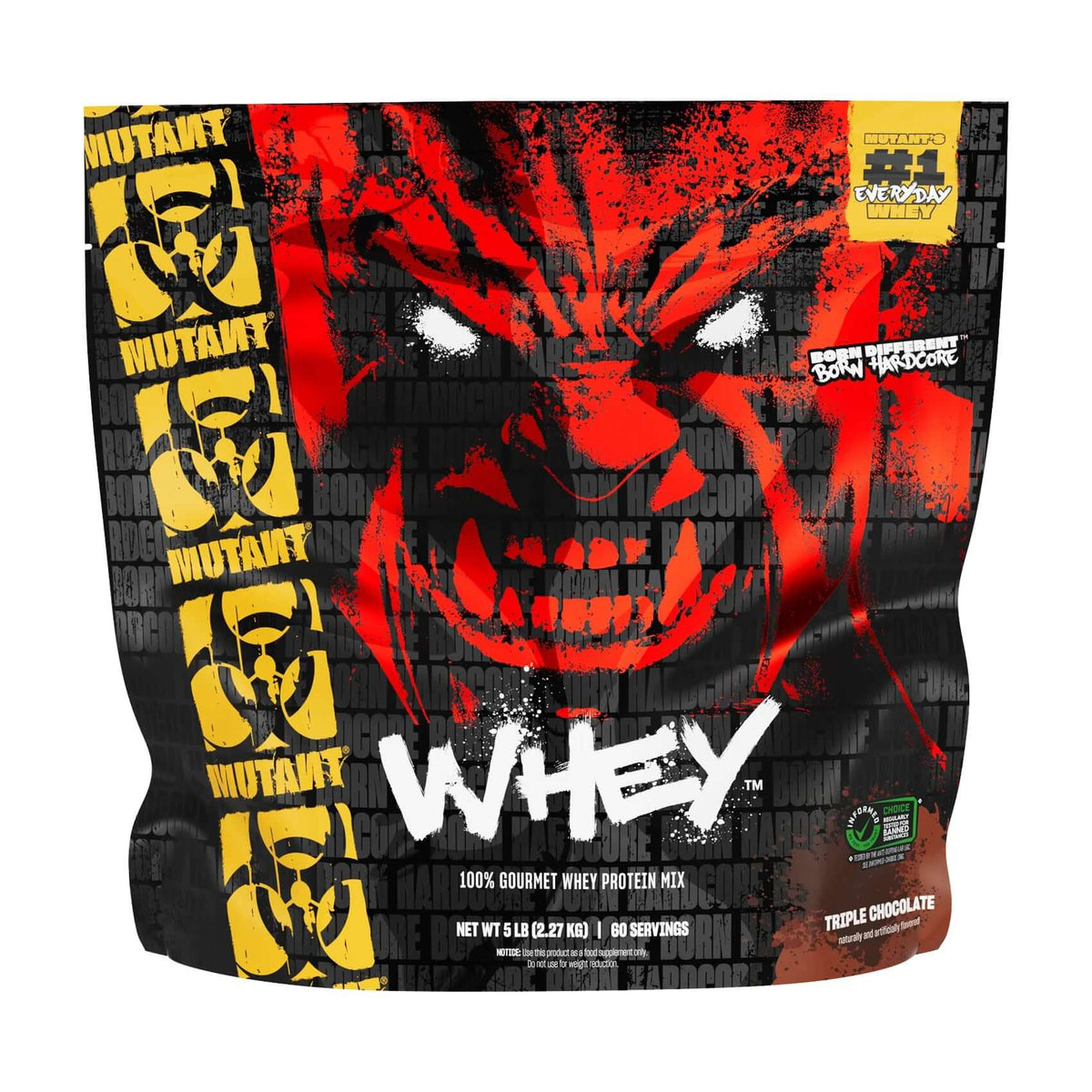 Mutant Whey 2.27kg Chocolate packshot