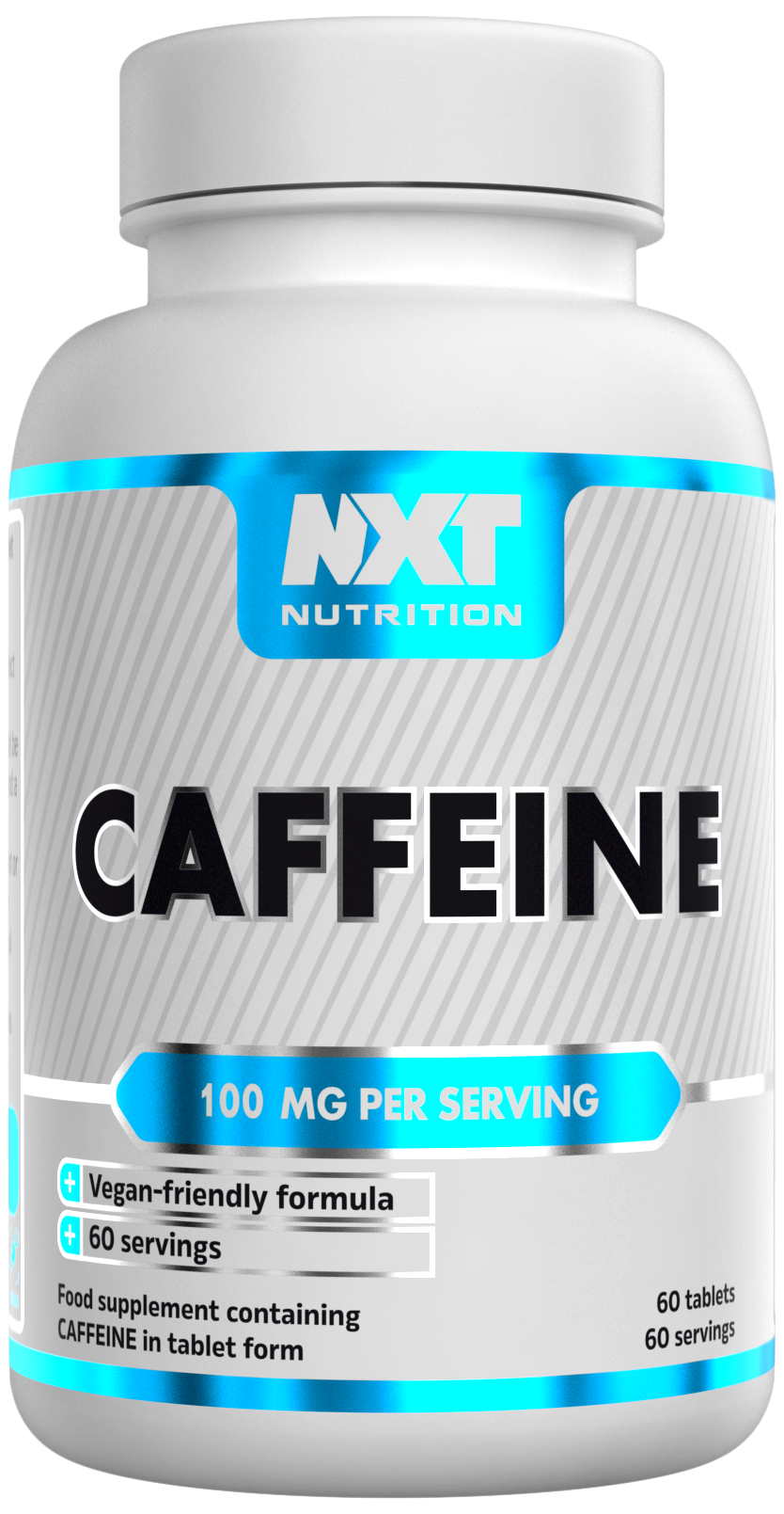 NXT Nutrition Caffeine 60 Tabs packshot