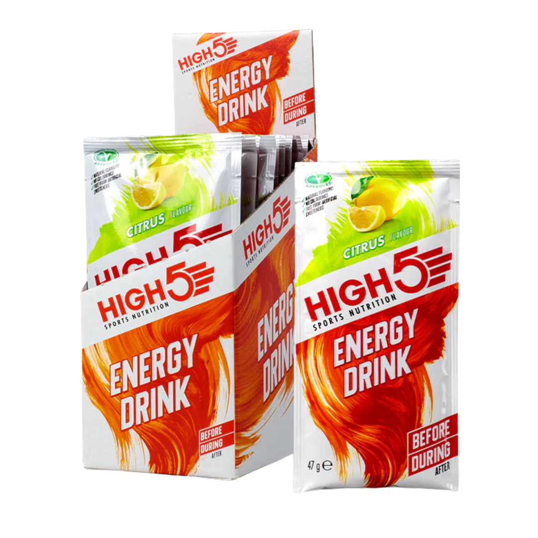 HIGH5 ENERGY DRINK sachet box, CITRUS