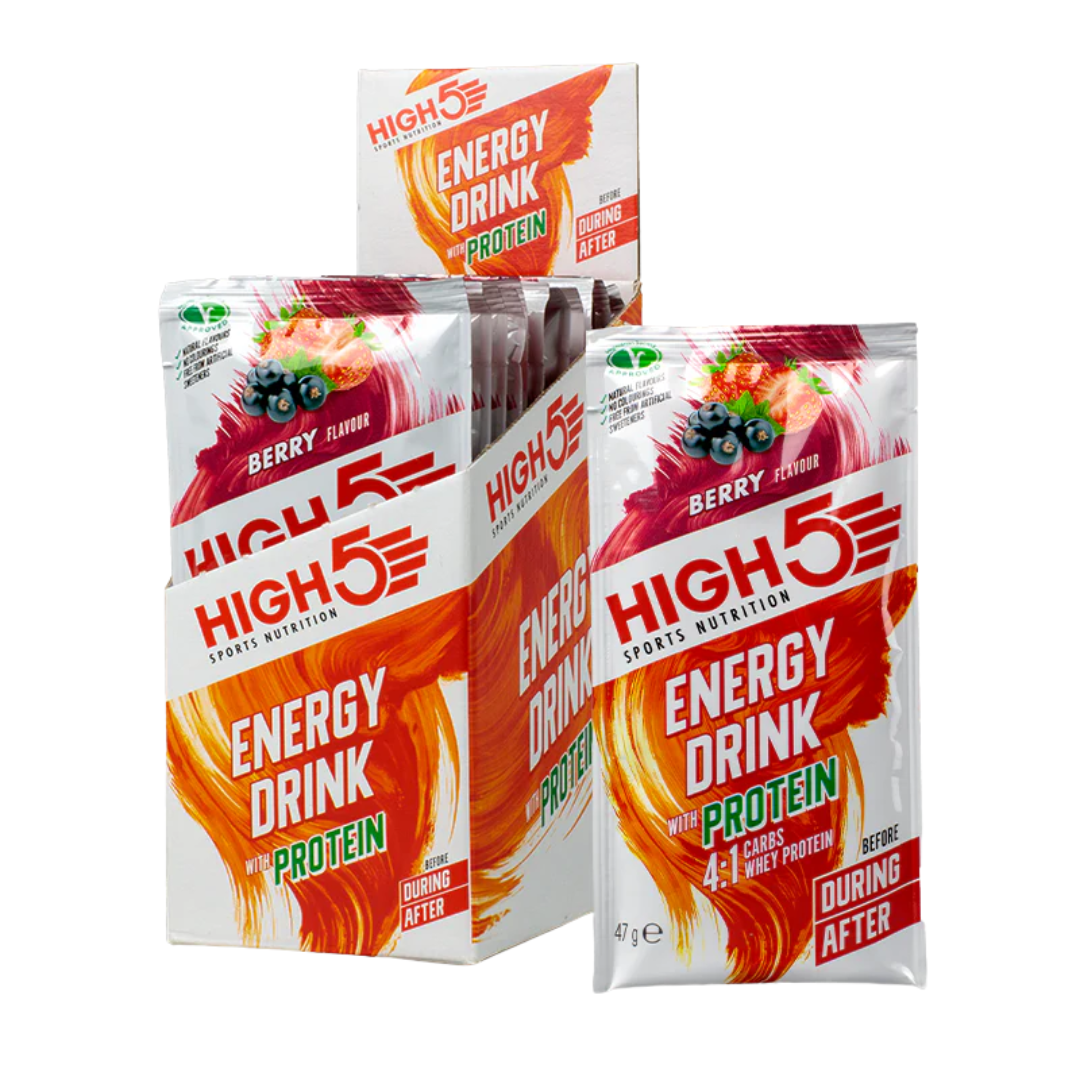 HIGH5 Energy Drink with Protein Berry 47g sachet
