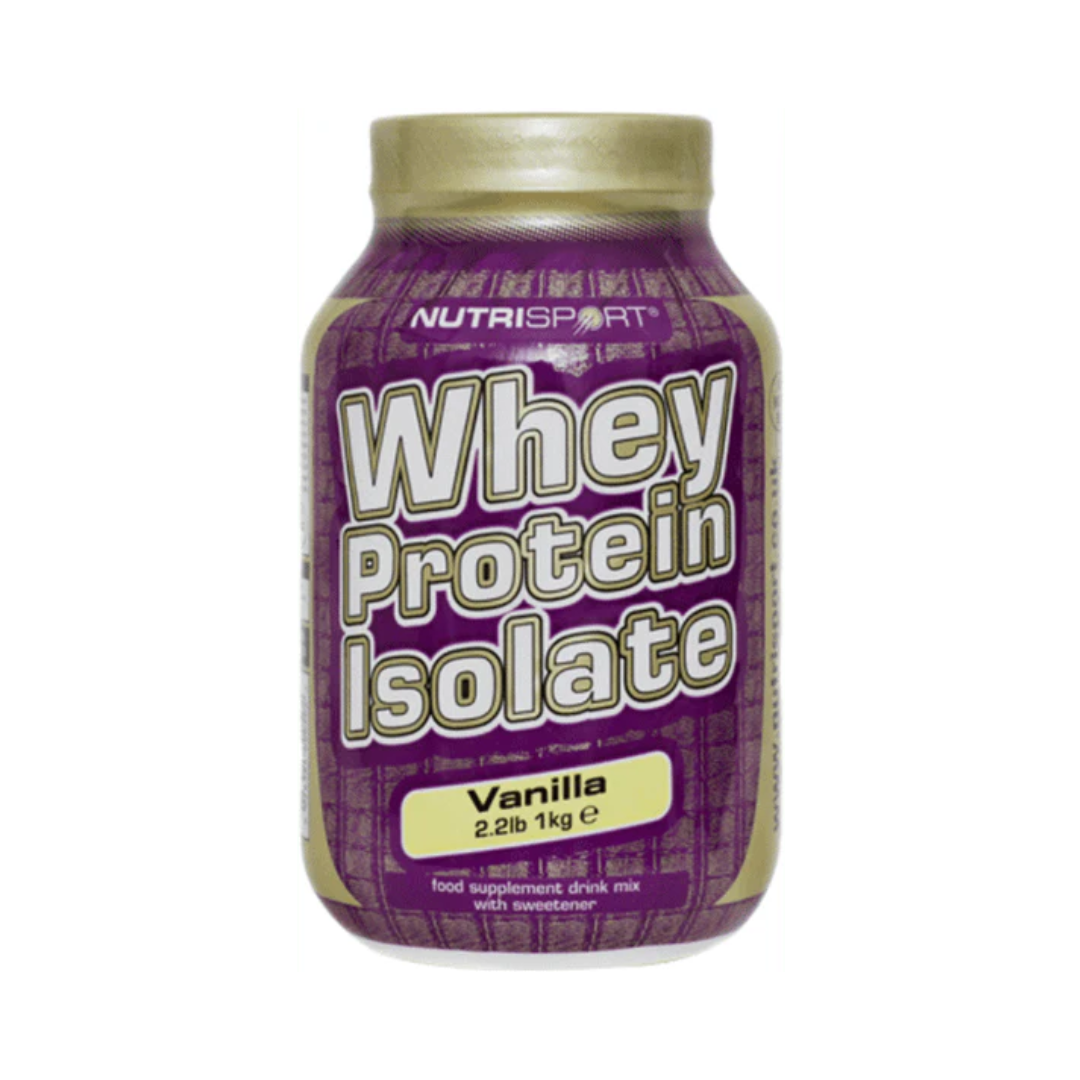 NutriSport Whey Isolate 1kg Vanilla packshot