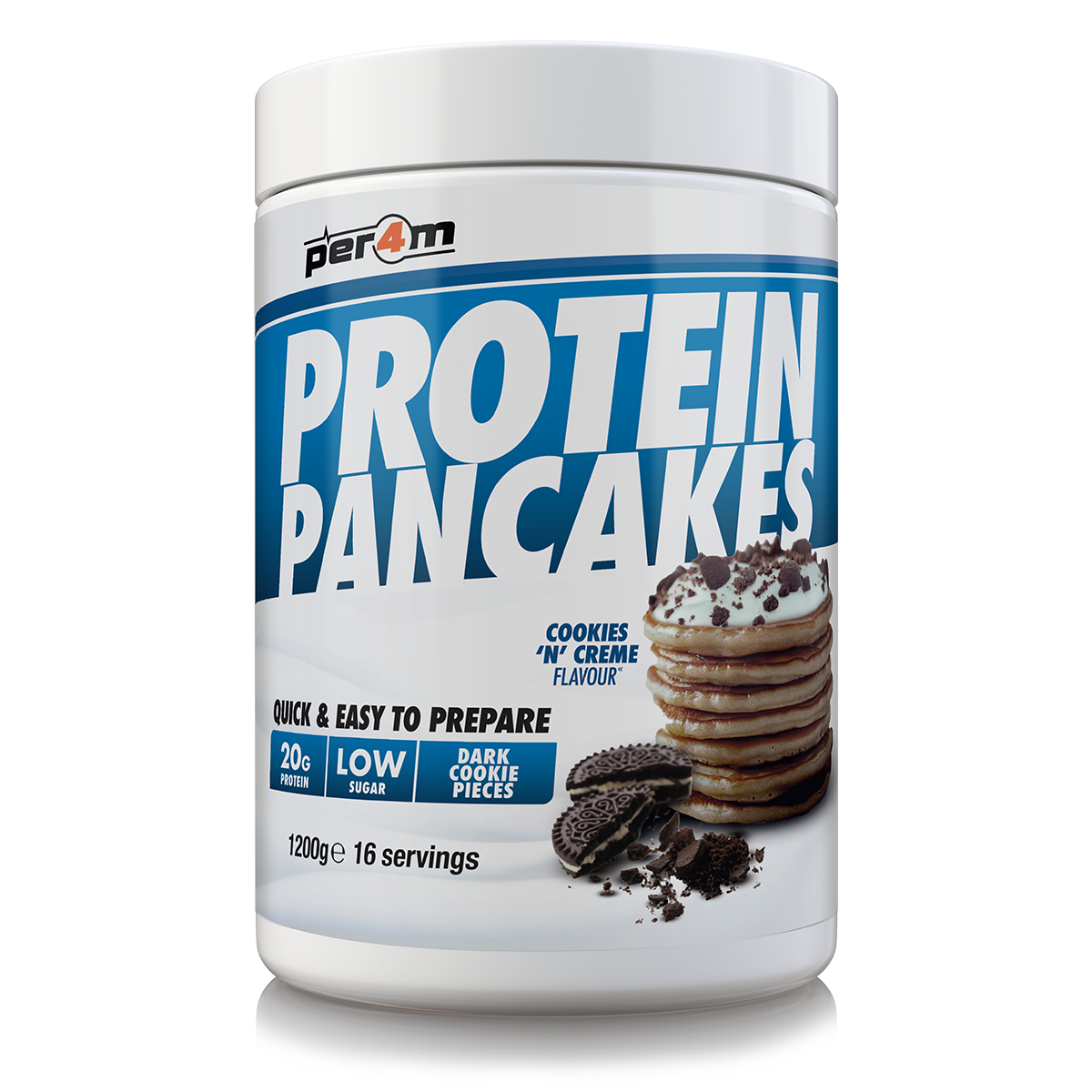 Per4m Protein Pancakes 1200g Cookies N Cream packshot