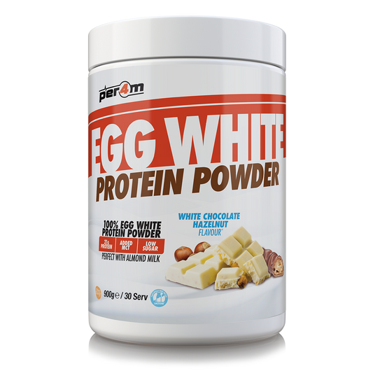 Per4m Egg Protein 900g White Chocolate Hazelnut packshot