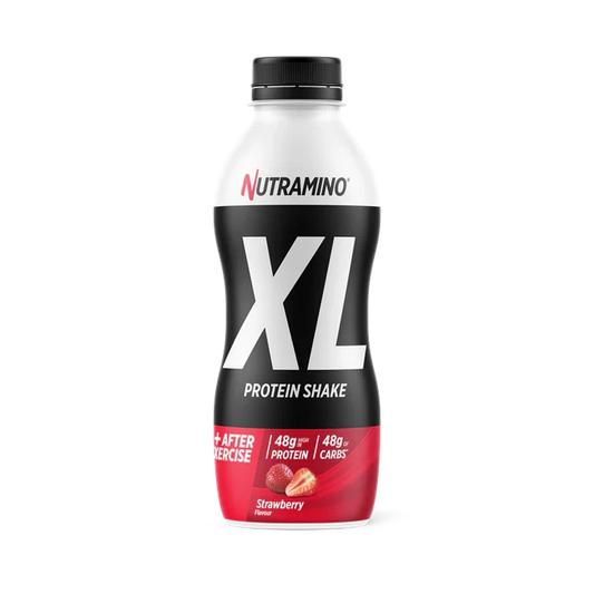 Nutramino Protein XL Shake 12x475ml Strawberry packshot