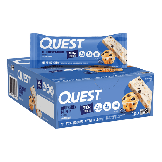 Quest Nutrition Bar 12x60g — Blueberry Muffin
