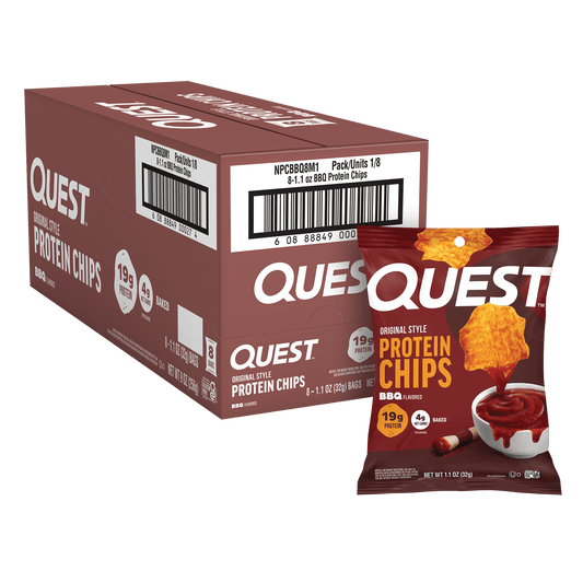 Quest Nutrition Protein Chips 8x32g — BBQ