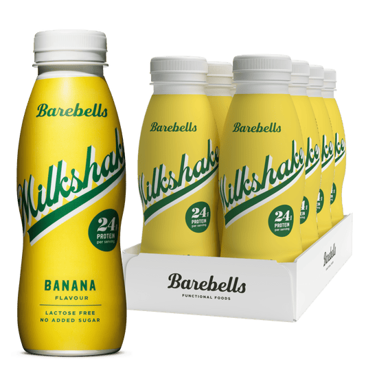 Barebells Milkshake 8x330ml Banana packshot