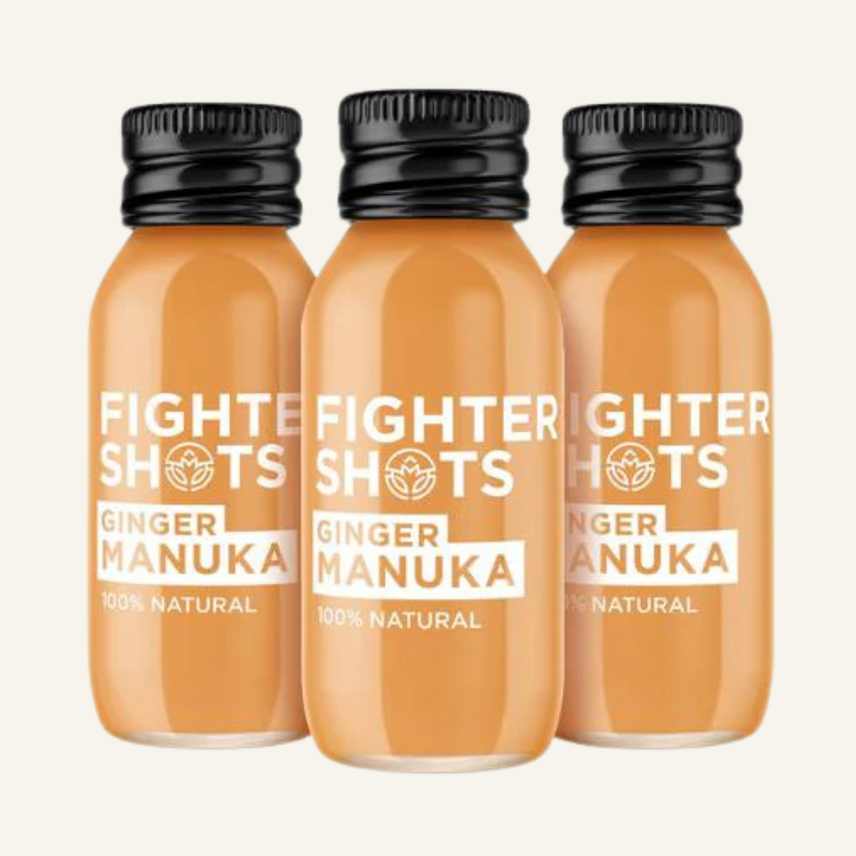 Fighter Shots 12x60ml Ginger Manuka Honey