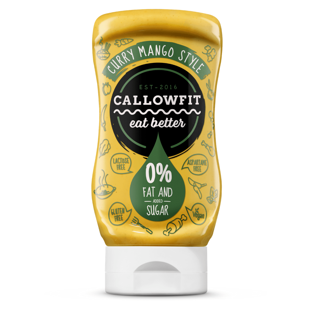 Callowfit Sauce 300ml Curry Mango packshot