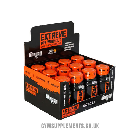 Little Dragon Extreme Pre-Workout Shot 12x60ml Fizzy Cola packshot