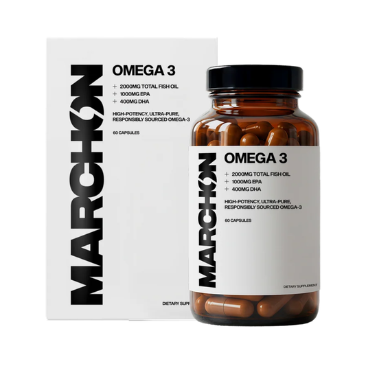Marchon Supplements Omega 3s 60 Softgels Unflavoured packshot