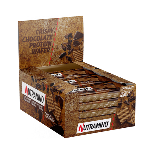Nutramino Nutra-Go High Protein Low Sugar Wafer 12x39g Chocolate packshot