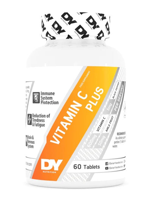DY Nutrition Vitamin C Plus 60 Tabs packshot