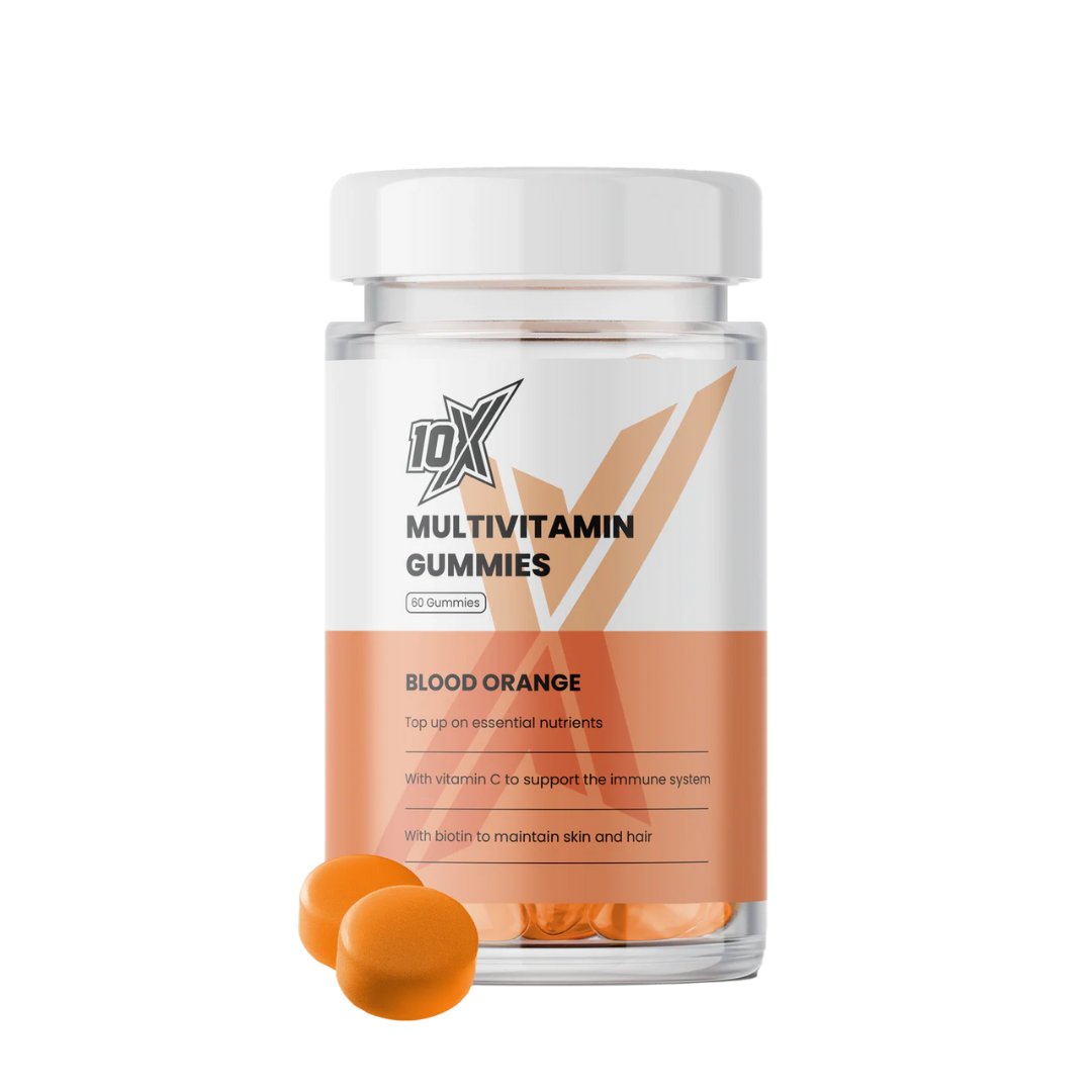 10X Athletic MultiVitamin Gummies 60Softgels Blood Orange packshot