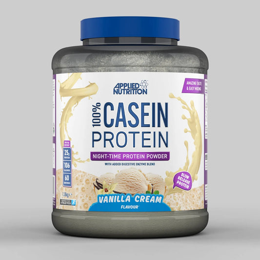 Applied Nutrition Casein 1.8kg Vanilla Cream packshot