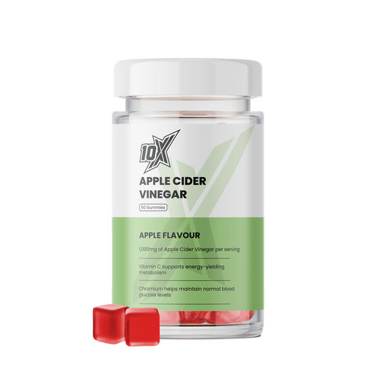 10X Athletic Apple Cider Vinegar Gummies 60Softgels Apple packshot