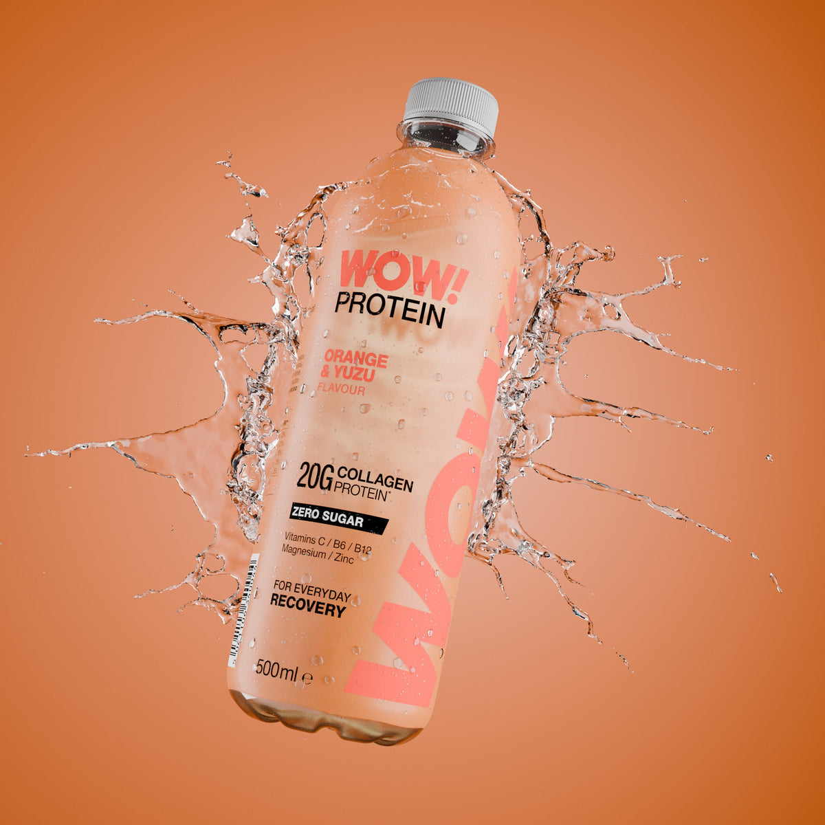WOW! Protein 12x500ml Orange & Yuzu