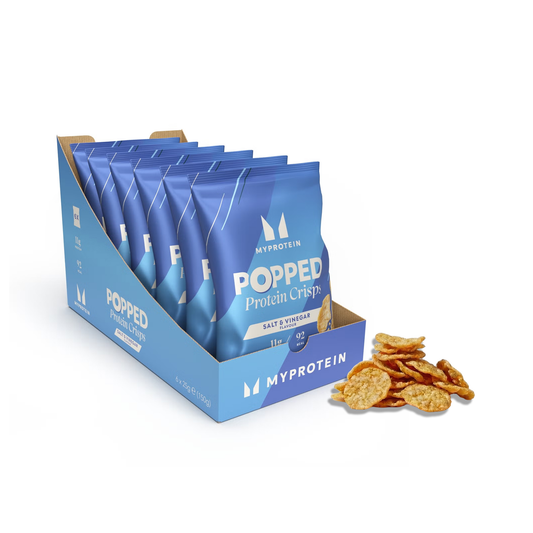 MyProtein Popped Protein Crisps Salt & Vinegar