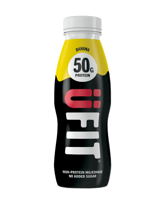 UFIT Protein RTD 8x500ml Banana packshot