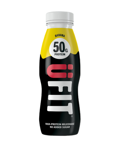 UFIT Protein RTD 8x500ml Banana packshot