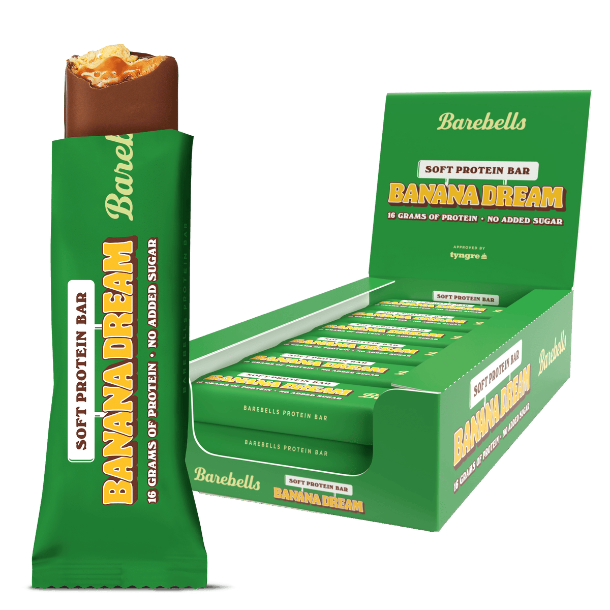 Barebells Soft Protein Bar 55g Banana Dream packshot