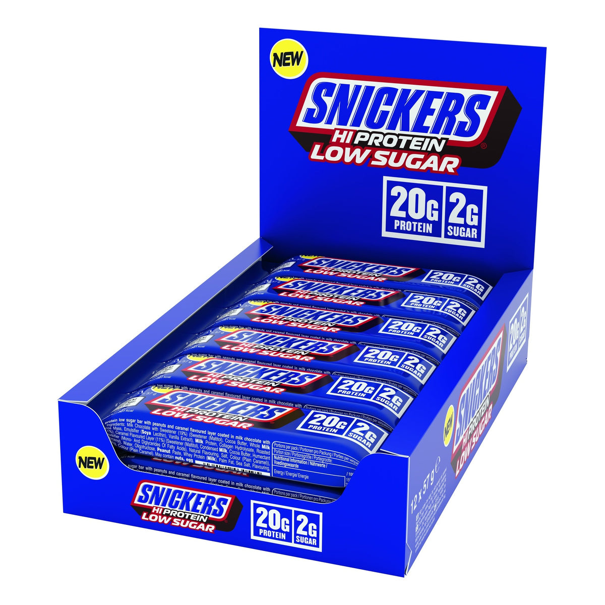 Snickers Hi Protein Low Sugar Original 57g