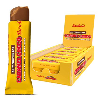 Barebells Soft Protein Bar 55g Caramel Choco packshot