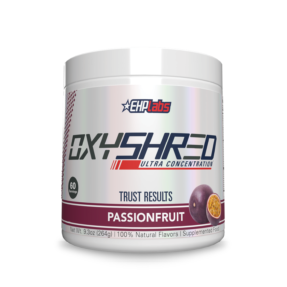EHP Labs OxyShred 276g Passionfruit packshot