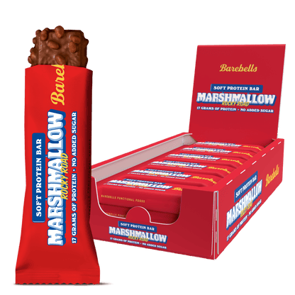 Barebells Soft Protein Bar 55g Marshmallow Rocky Road packshot