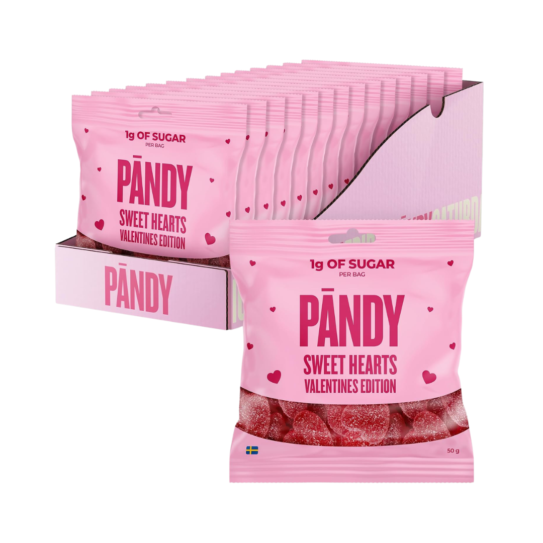 PANDY Candy 14x50g Sweet Hearts (Valentine) packshot
