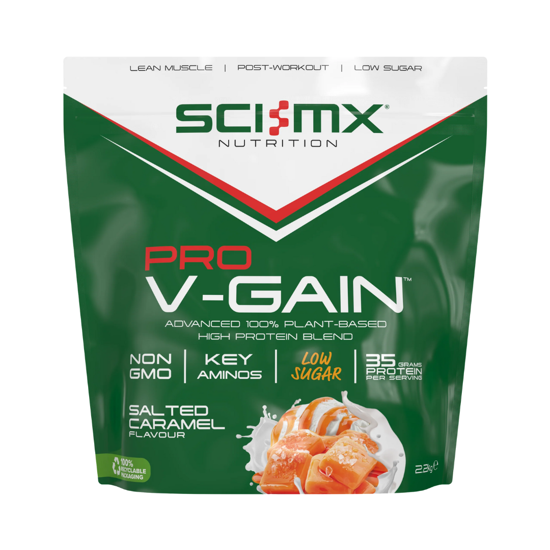 Sci-MX V-Gain 2.2kg Salted Caramel packshot