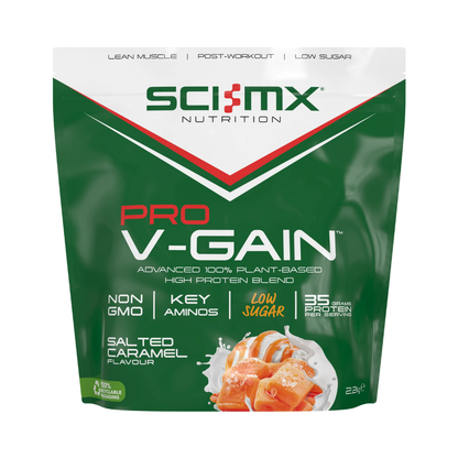 Sci-MX V-Gain 2.2kg Salted Caramel packshot