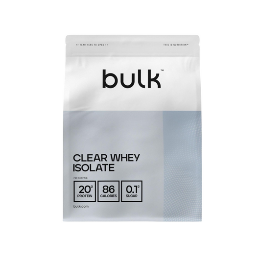 Generic Bulk CLEAR WHEY ISOLATE pouch (no flavour printed)