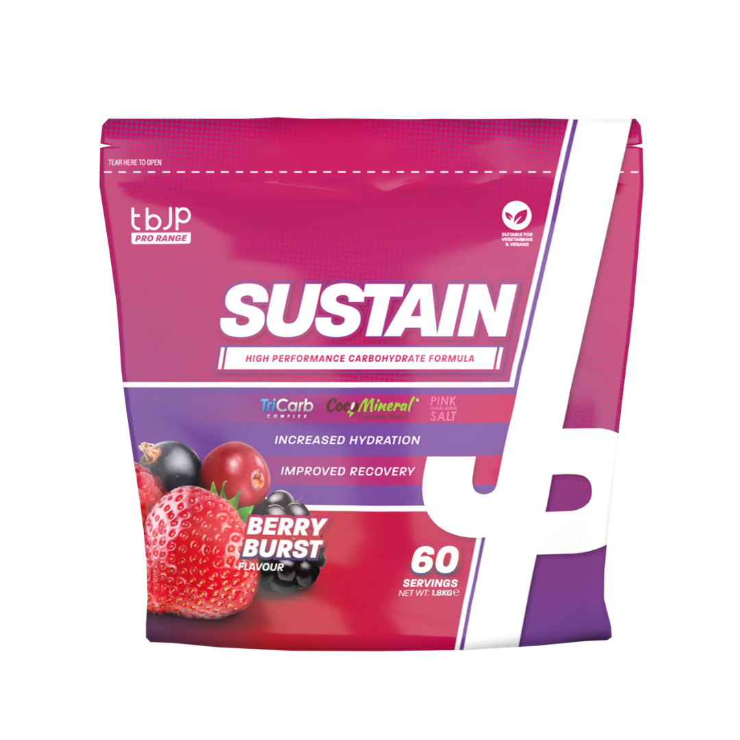 Trained By JP Sustain Intra Workout 1800g Berry Blast packshot