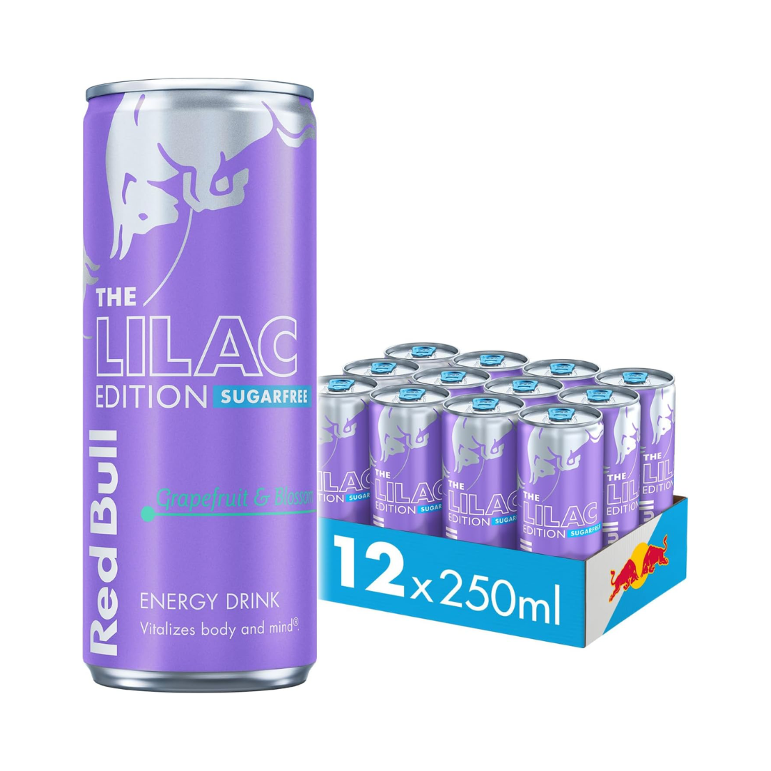 Red Bull Lilac Edition Sugarfree 12x250ml