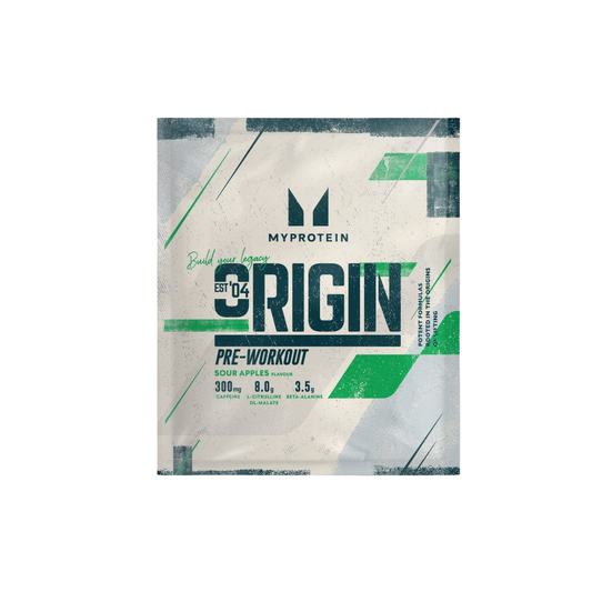 MyProtein Origin Pre-Workout Samples 20g Sour Apple
