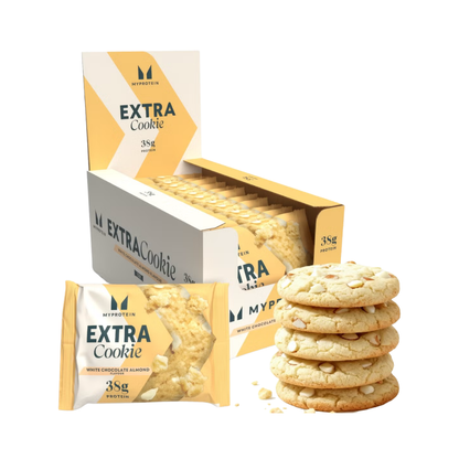 MyProtein Extra Cookie 12x75g White Chocolate Almond