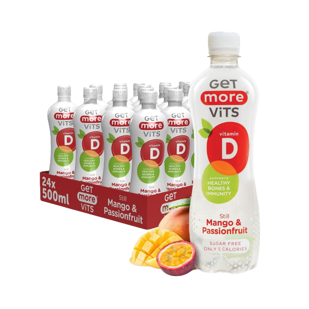 Get More Vits Vitamin D Still Mango & Passionfruit