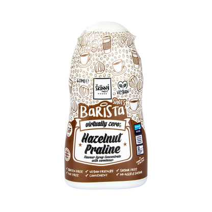 The Skinny Food Co Sugar Free Coffee Shots 60ml Hazelnut Praline packshot