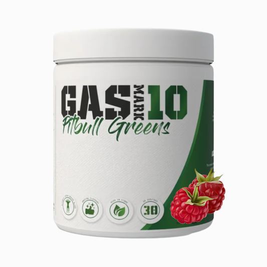 Gas Mark 10 Pitbull Greens Raspberry