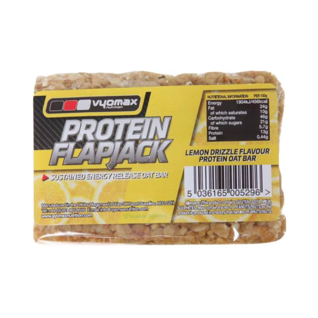Vyomax Protein Flapjack Lemon Drizzle