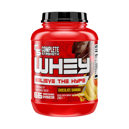 Complete Strength Whey Concentrate 2kg Chocolate Banana packshot