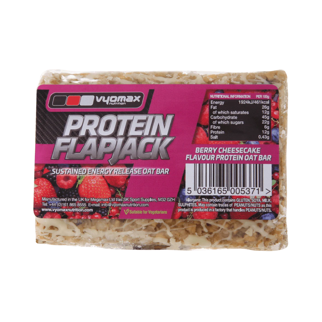 Vyomax Protein Flapjack Berry Cheesecake